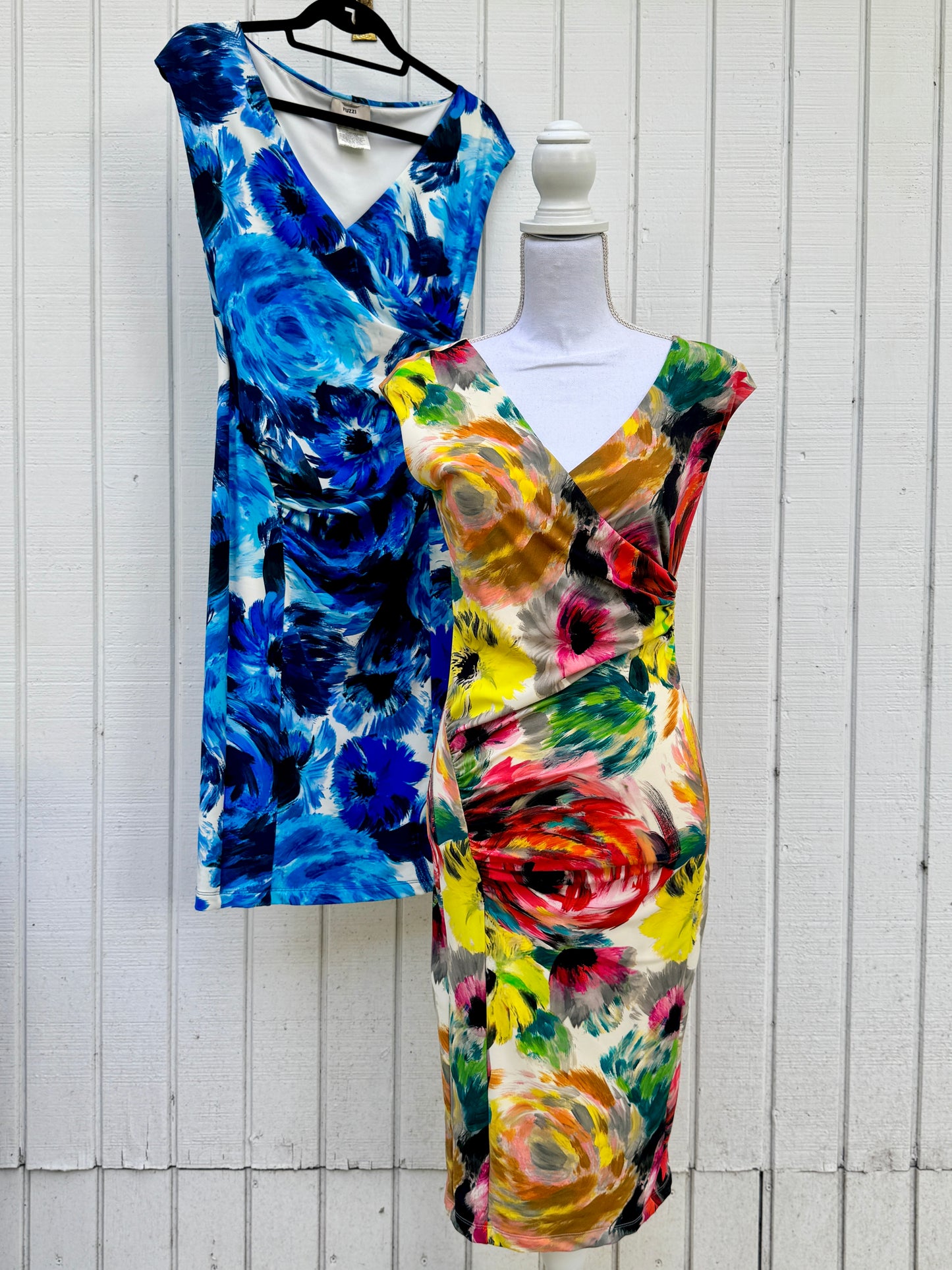 Brushstroke Cocktail Dress
