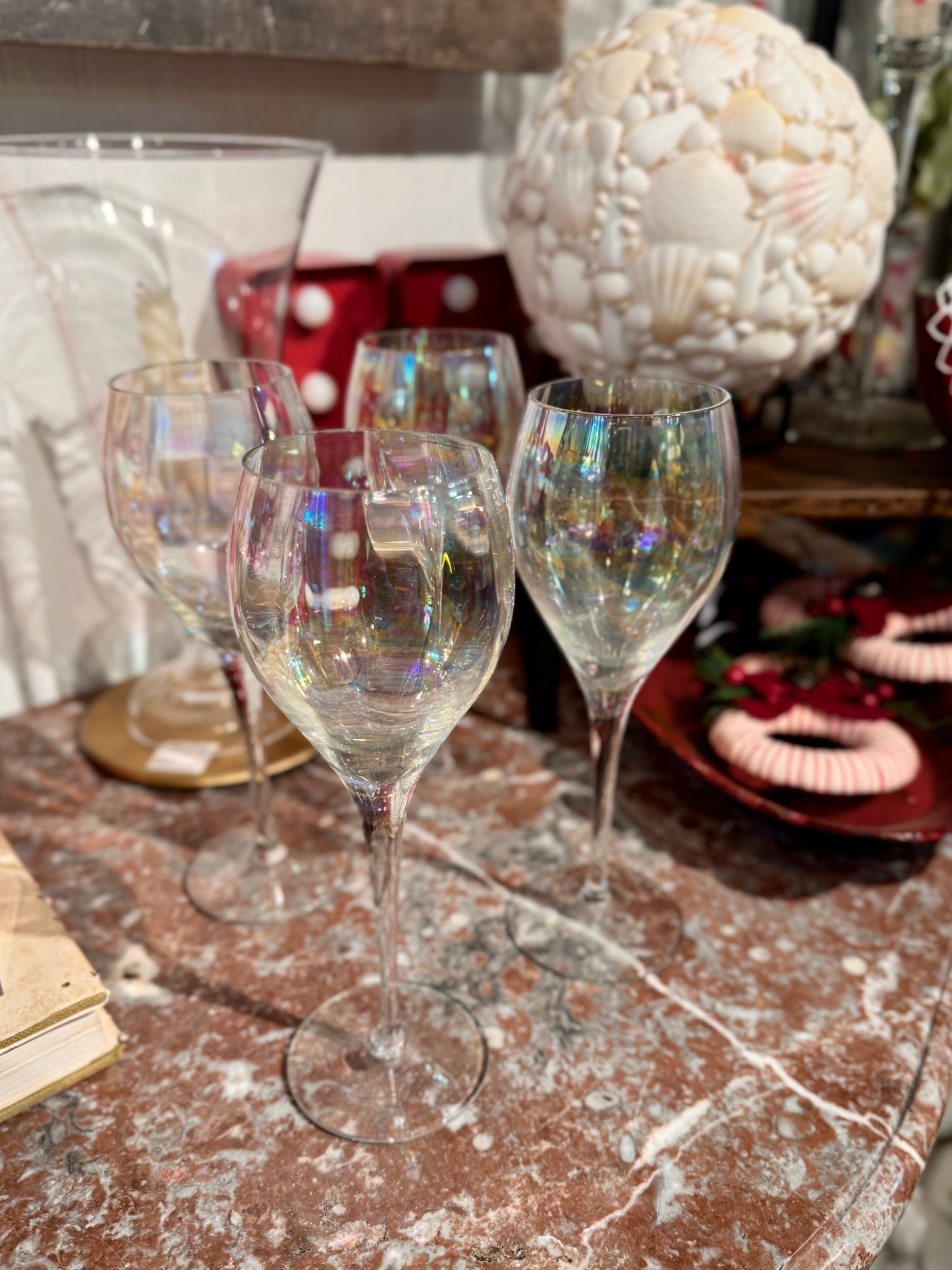 Iridescent Wine Glasses