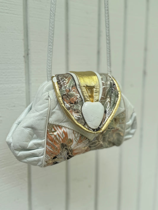 Leather Patchwork Crossbody