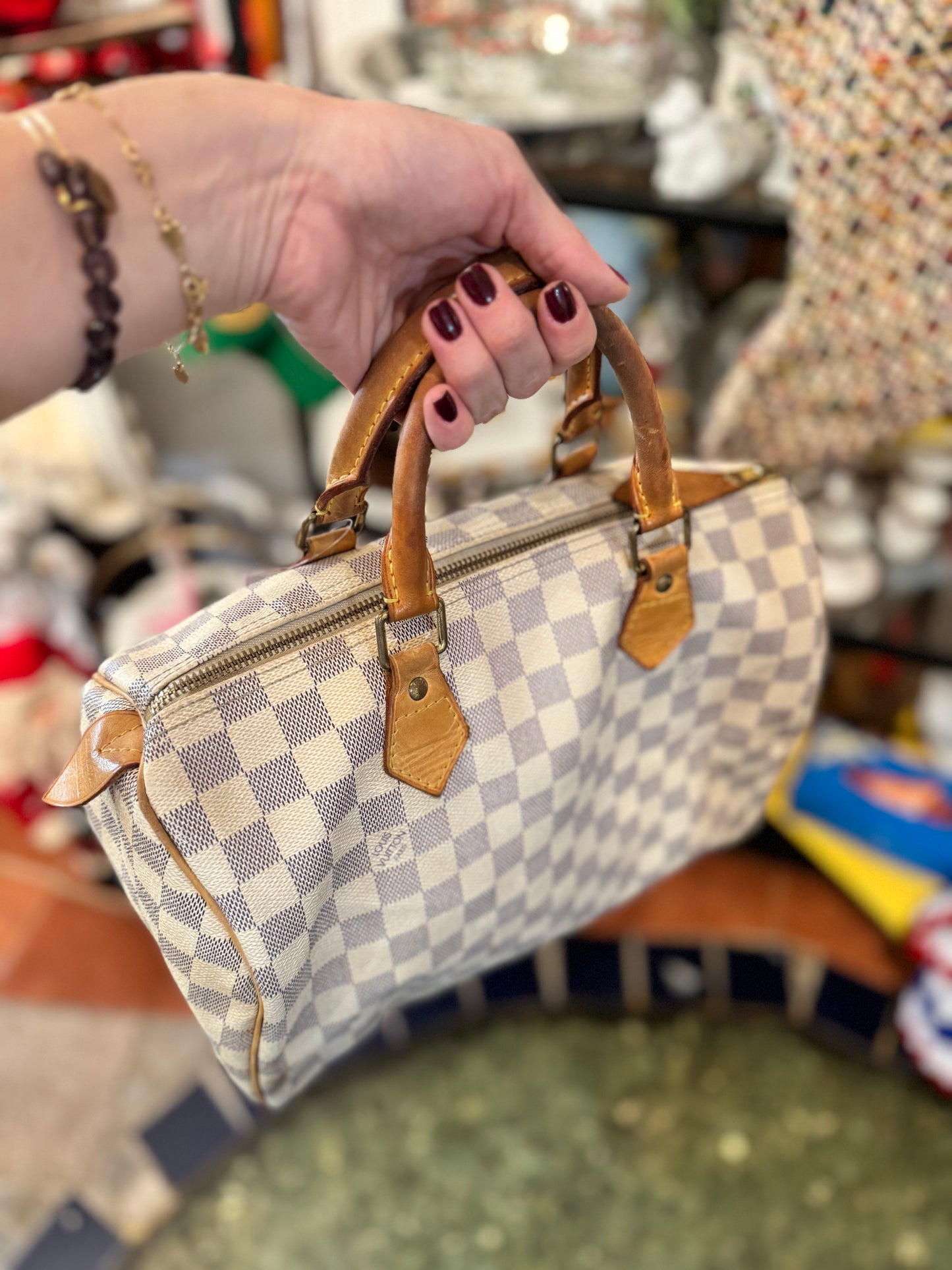 Damier Azur Speedy 30