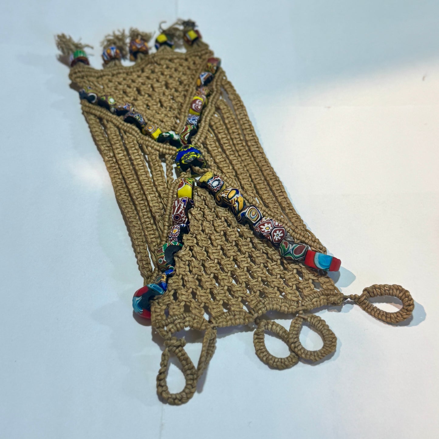 Vintage wide woven cuff