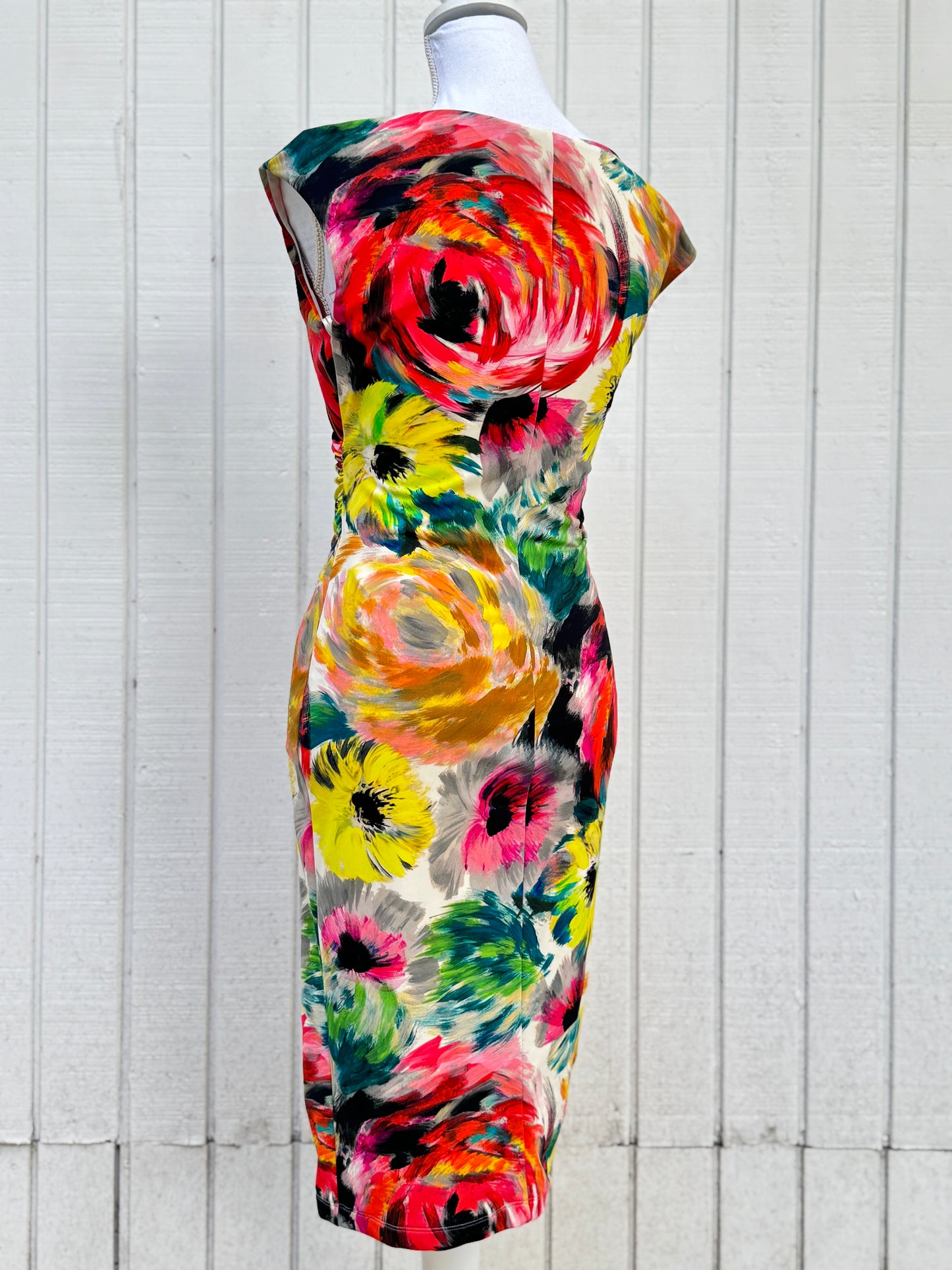 Brushstroke Cocktail Dress