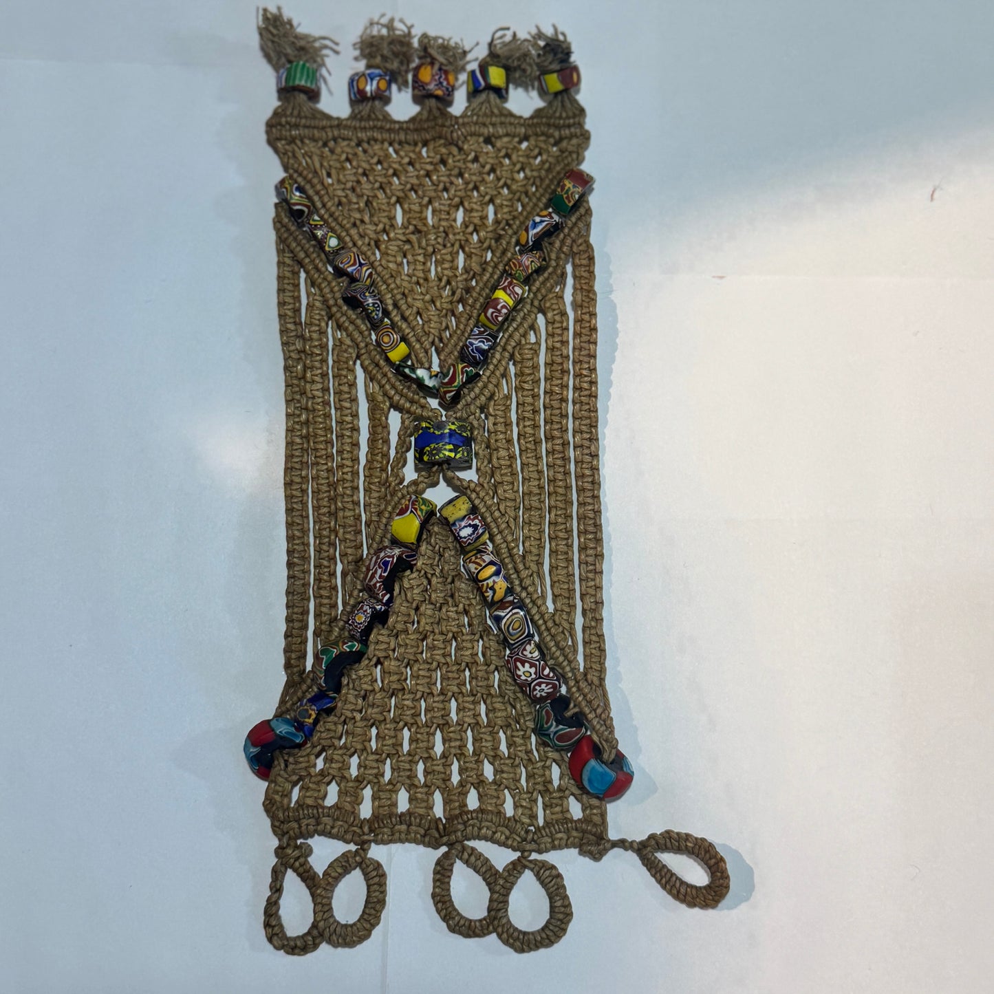 Vintage wide woven cuff