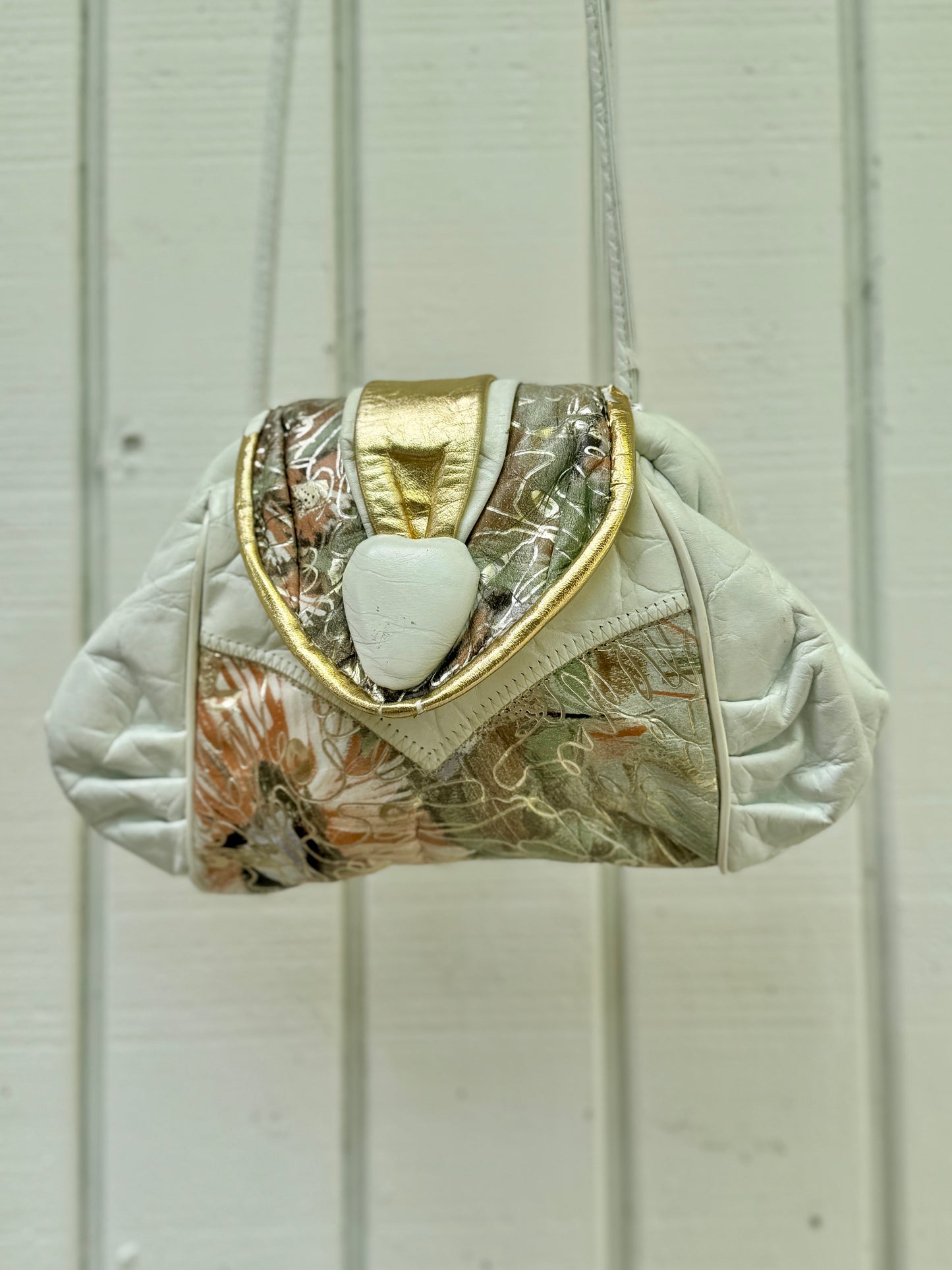 Leather Patchwork Crossbody