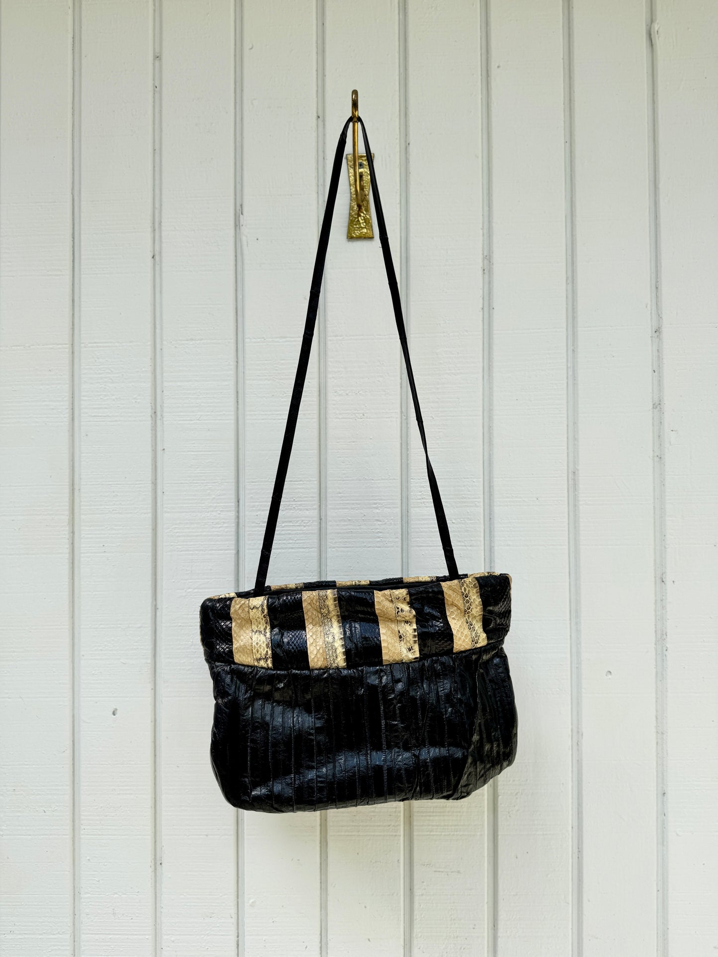 1980s Eel and Python Purse