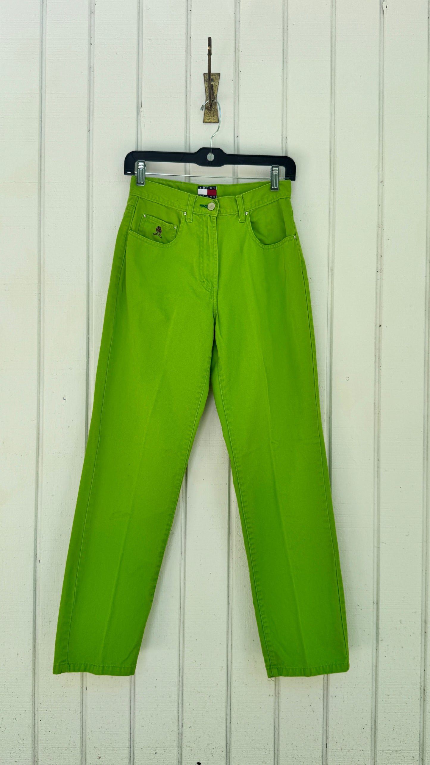 Lime Mom Jeans