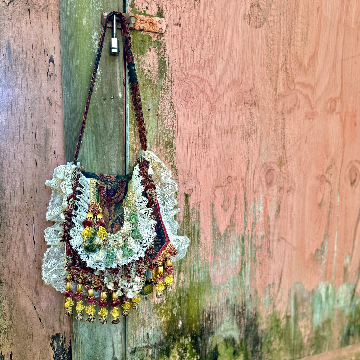 Equestrian Maximalism Tapestry Satchel