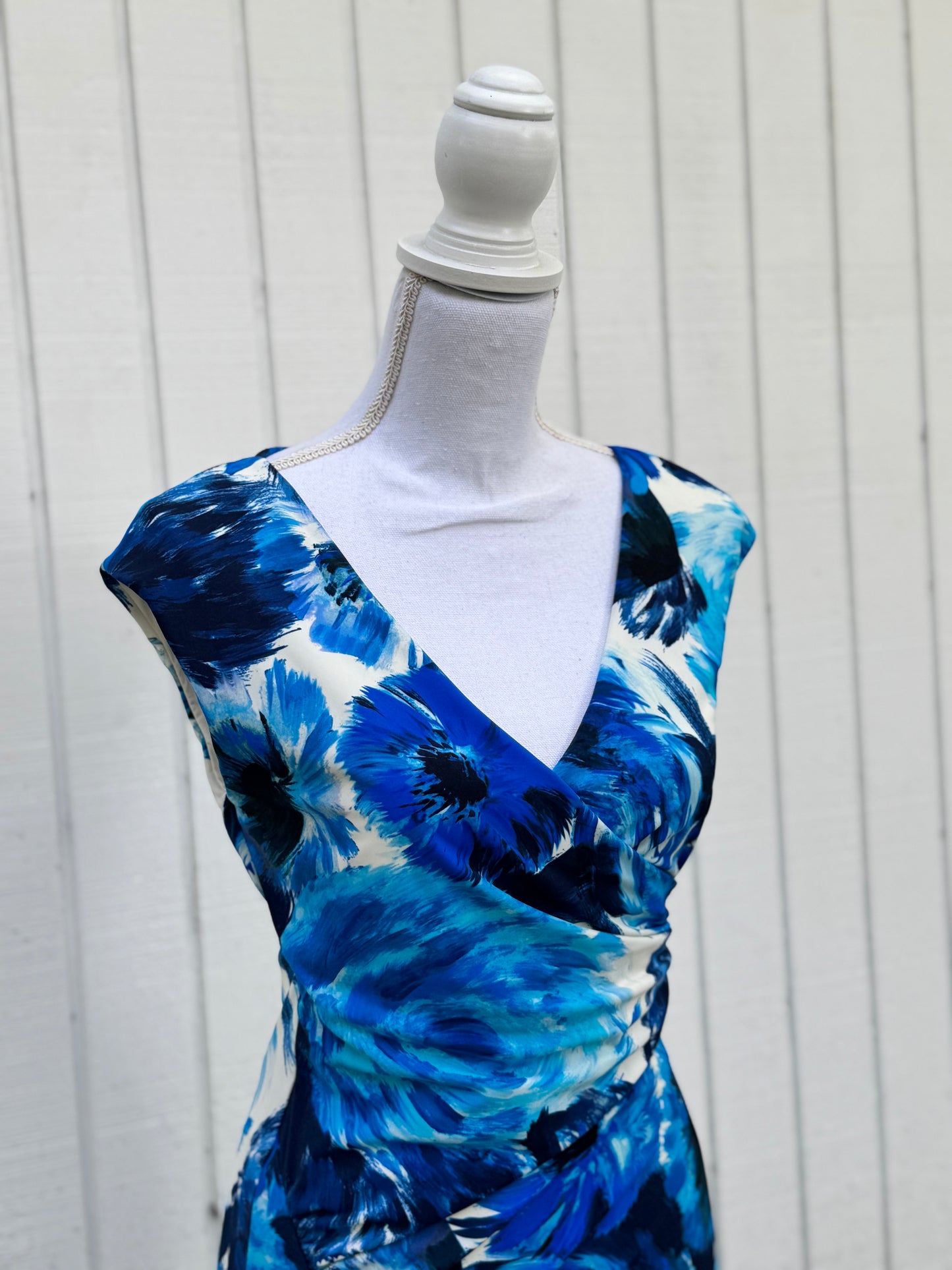 Brushstroke Cocktail Dress