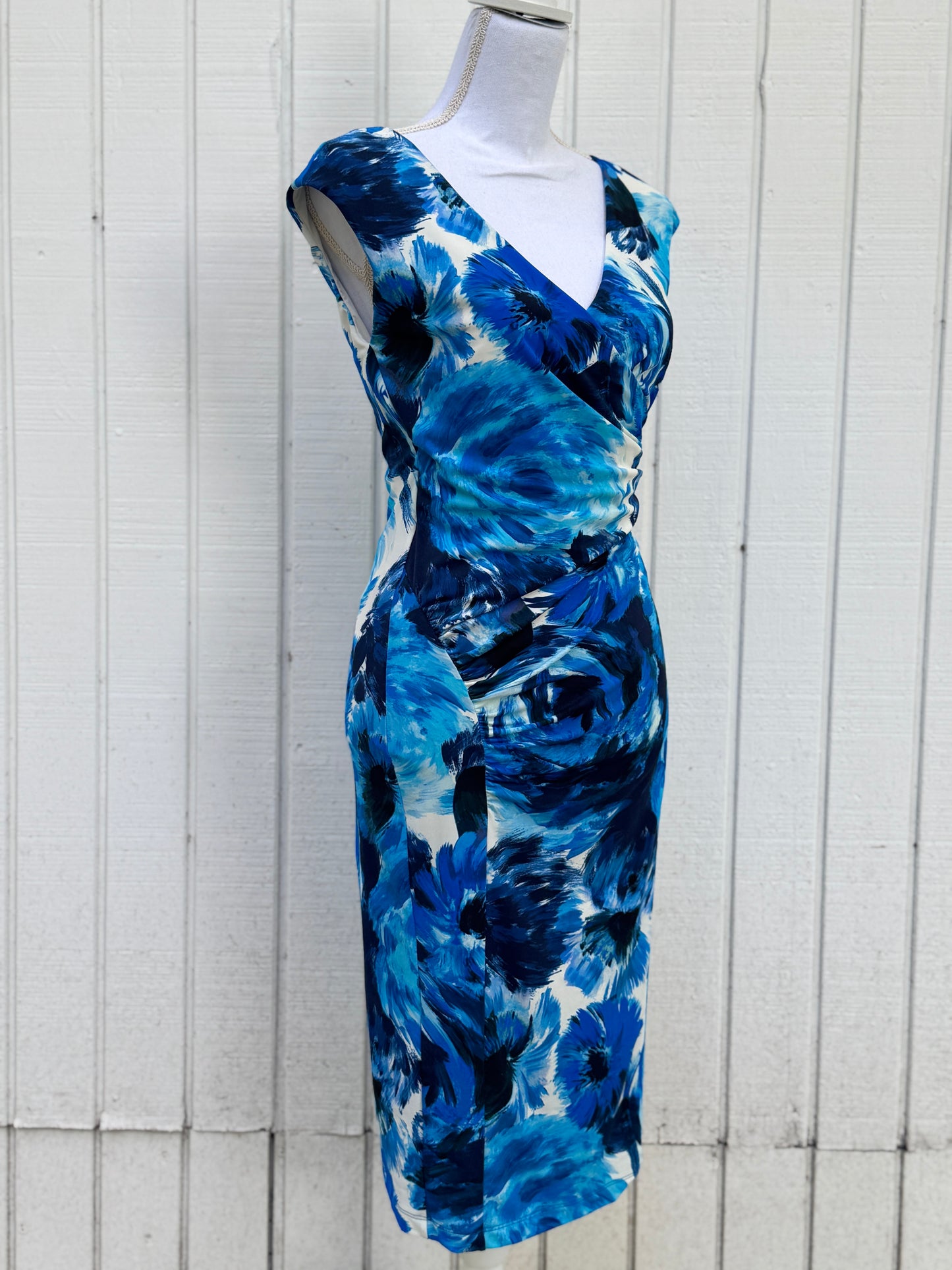 Brushstroke Cocktail Dress