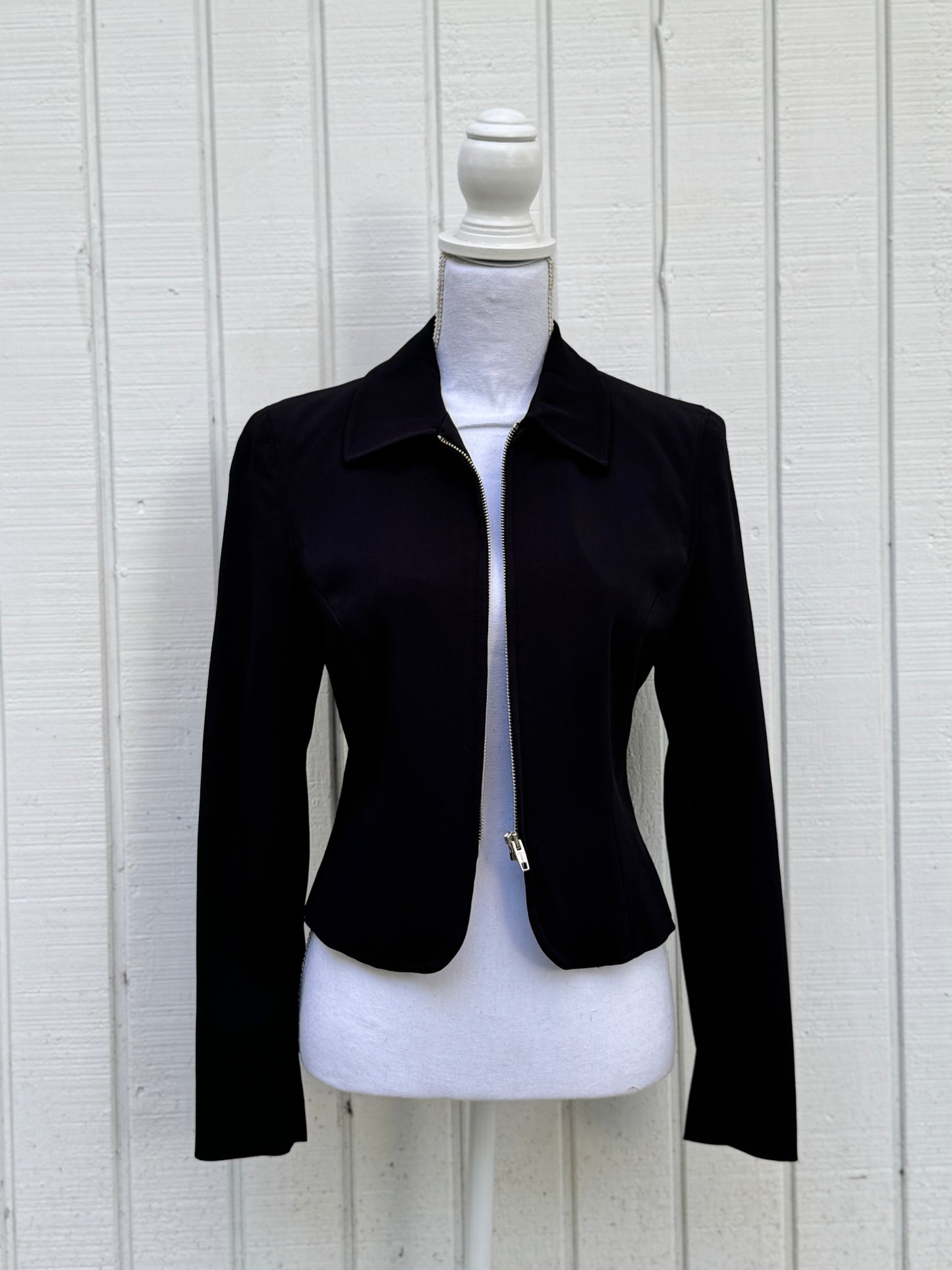 Cropped Zip-up Jacket