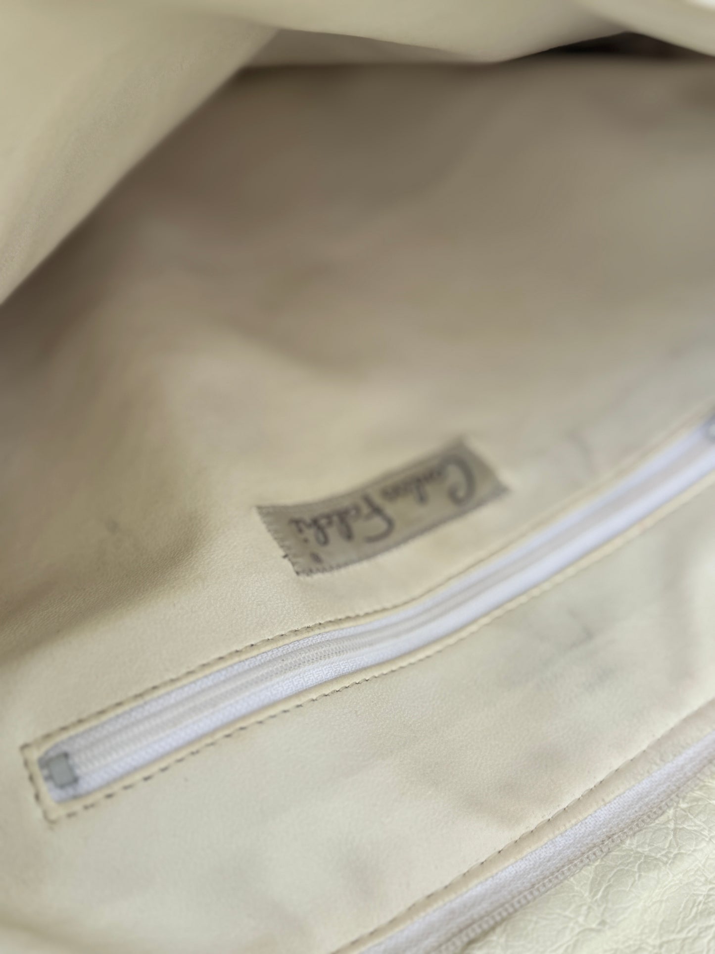 Patchwork Leather Messenger Bag