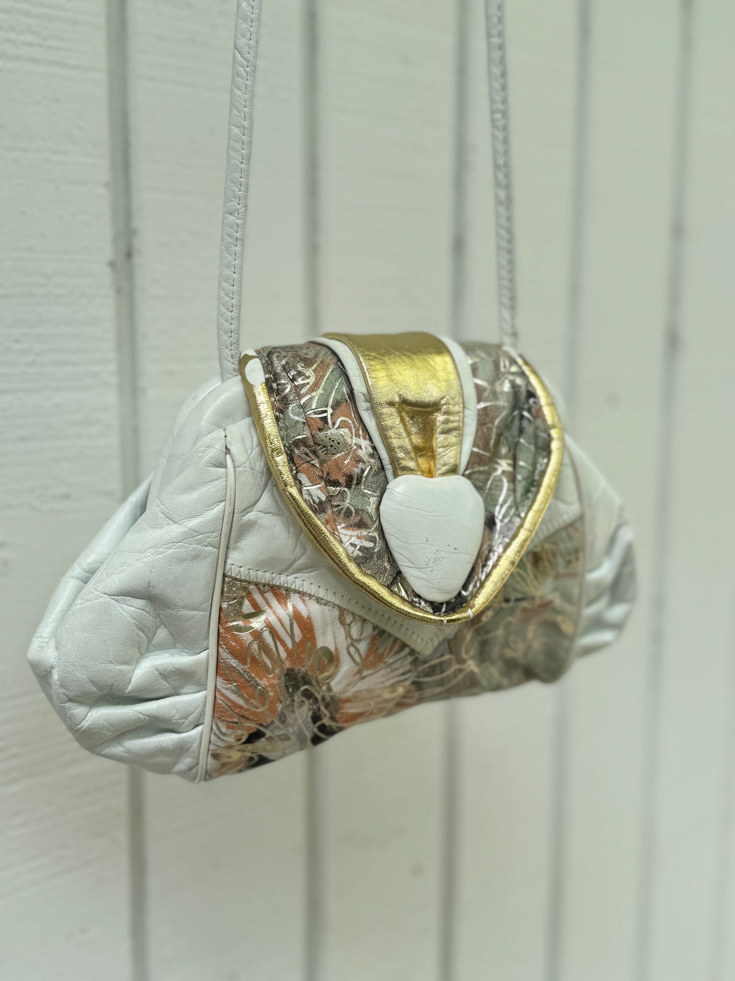 Leather Patchwork Crossbody