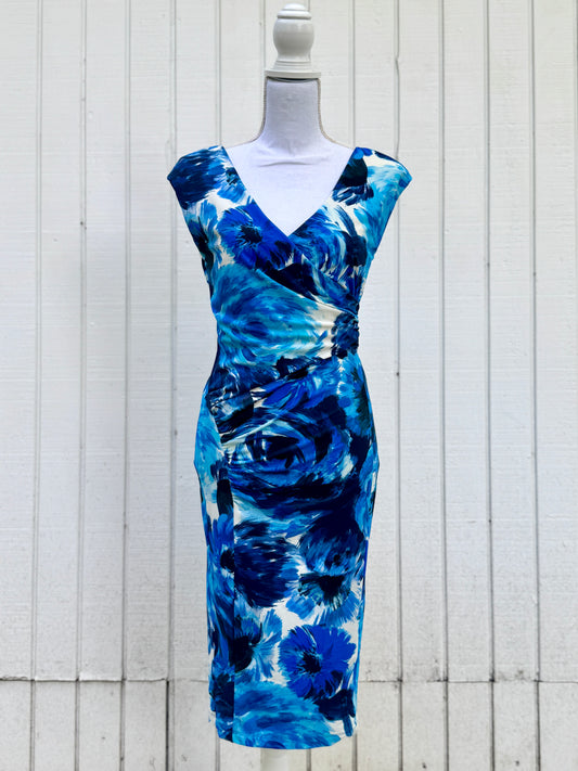 Brushstroke Cocktail Dress