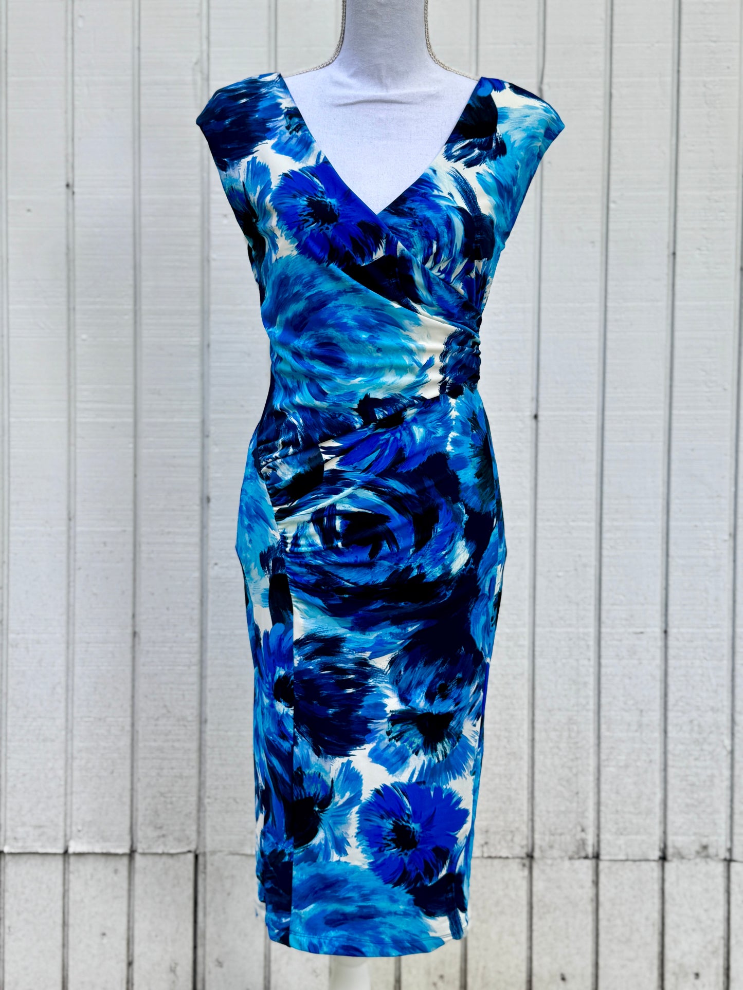 Brushstroke Cocktail Dress