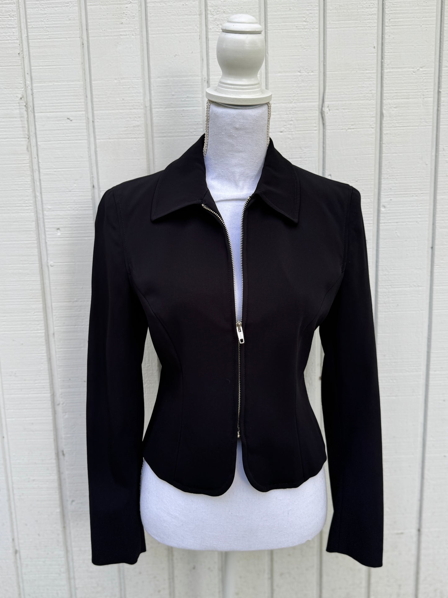 Cropped Zip-up Jacket