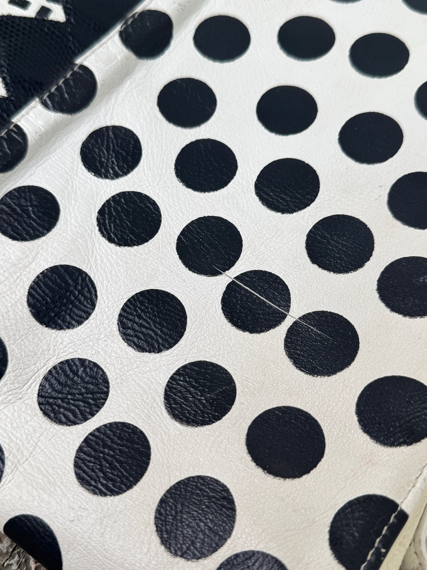 Patchwork Leather Messenger Bag