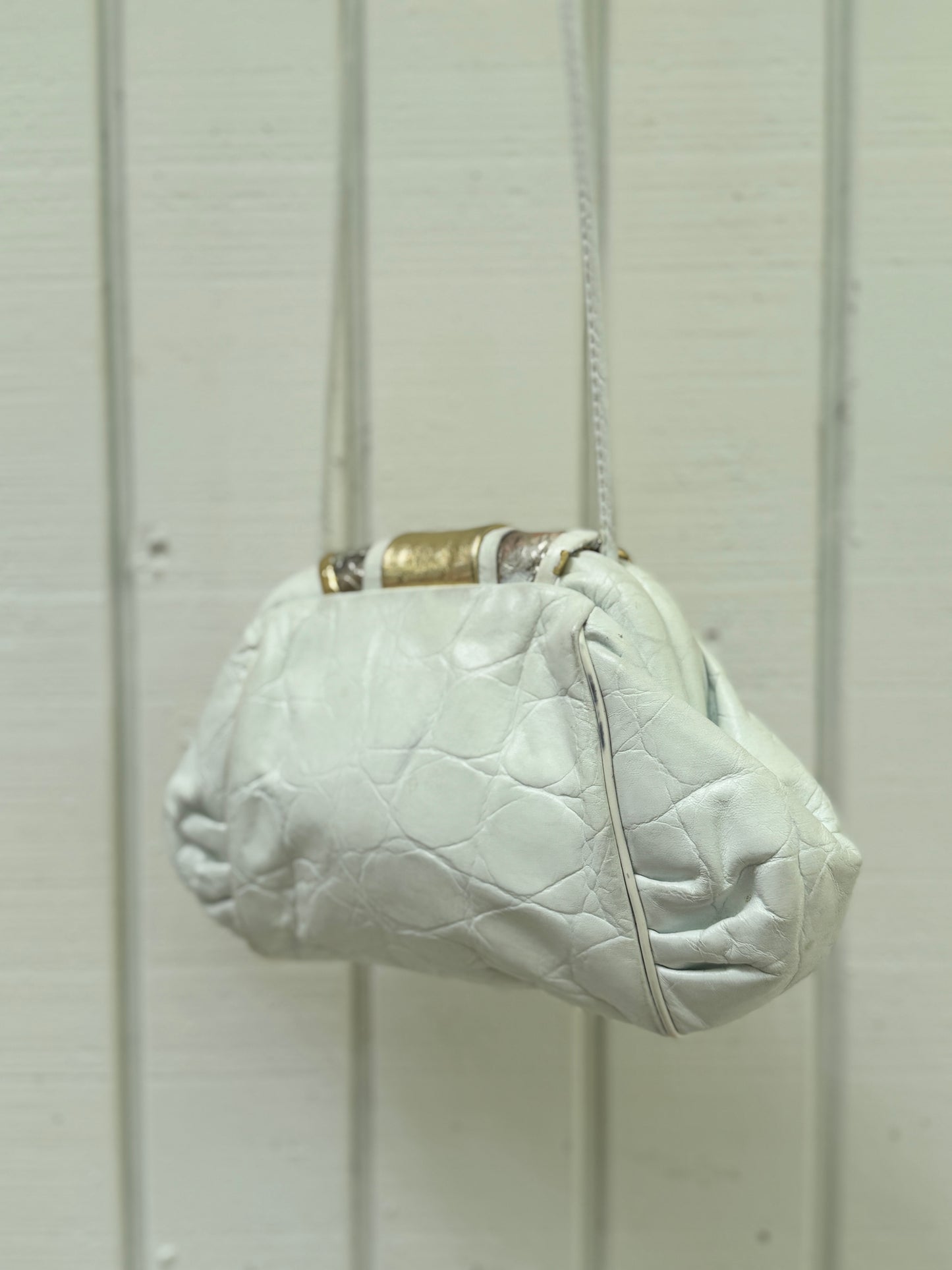 Leather Patchwork Crossbody