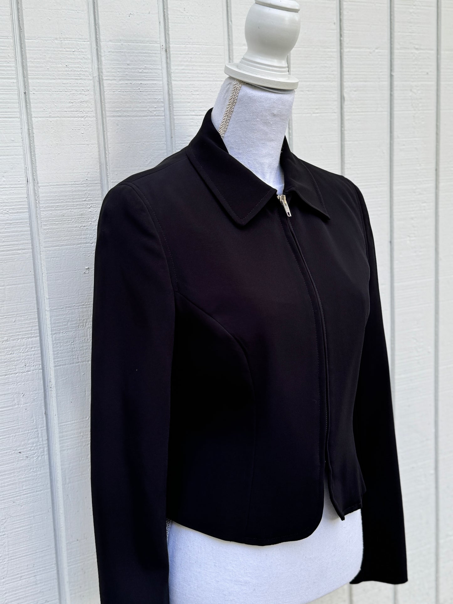 Cropped Zip-up Jacket