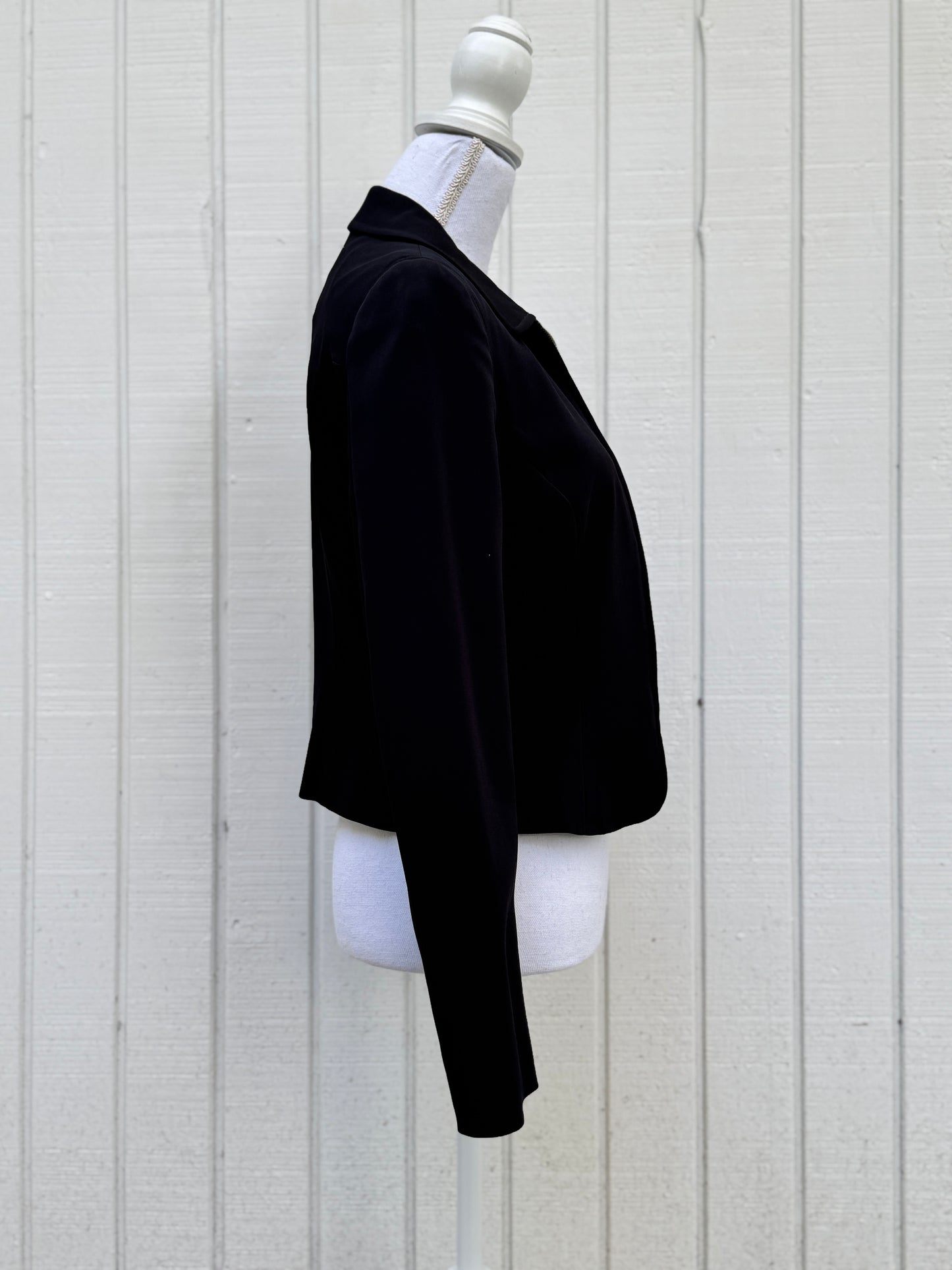 Cropped Zip-up Jacket