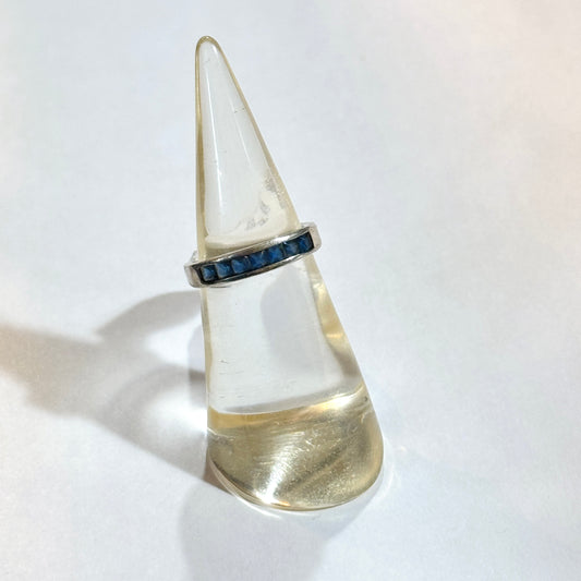 Crystal Channel Ring